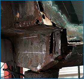 motor vehicle chassis and structural repairs