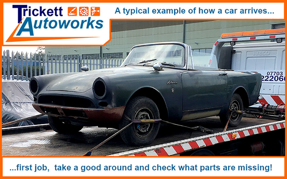 Trickett Autoworks Classic Car retoration work